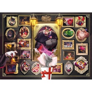 Ravensburger Puzzle 12000098 – Ratigan – 1000 Teile Puzzle für Erwachsene und Kinder ab 14 Jahren, Disney Puzzle, Disney Geschenke(Ratigan)