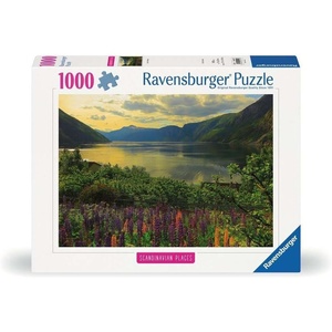 Ravensburger Puzzle 12000115 – Scandinavian Places, Fjord in Norwegen – 1000 Teile Puzzle für Erwachsene und Kinder ab 14 Jahren, Puzzle mit Norwegen-Motiv(Modern)