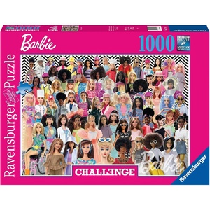 Ravensburger Puzzle 12000593 – Barbie Challenge – 1000 Teile Puzzle für Erwachsene und Kinder ab 14 Jahren, Barbie Puzzle, Barbie Geschenke(Antik)