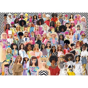 Ravensburger Puzzle 12000593 – Barbie Challenge – 1000 Teile Puzzle für Erwachsene und Kinder ab 14 Jahren, Barbie Puzzle, Barbie Geschenke(Modern)