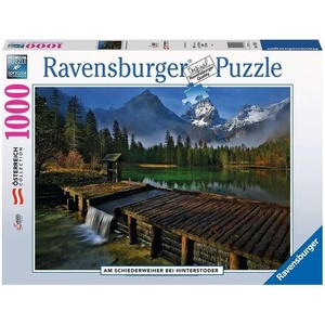 Ravensburger Puzzle 12000603 – Schiederweiher bei Hinterstoder – 1000 Teile Puzzle für Erwachsene und Kinder ab 14 Jahren,(Antik)