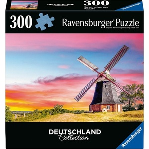 Ravensburger Puzzle 12001478 – Die Windmühle von Klütz – 300 Teile Puzzle Deutschland Collection für Erwachsene ab 14 Jahren