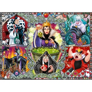 Ravensburger Puzzle 2D 1000 elementów: Disney Czarownice, Nowy Design(Modern)