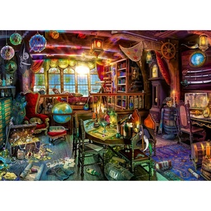 Ravensburger Puzzle 2D 1000 elementów: Pirackie życie, Nowy Design(Modern)