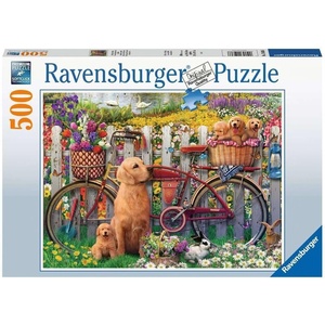 Ravensburger Puzzle Ausflug ins Grüne – 500 Teile Puzzle für Erwachsene(Antik)