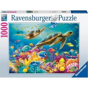 Ravensburger Puzzle Blaue Unterwasserwelt – 1000 Teile Puzzle(Antik)