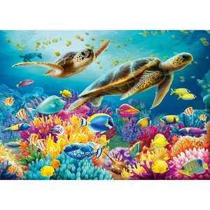 Ravensburger Puzzle Blaue Unterwasserwelt – 1000 Teile Puzzle(Modern)