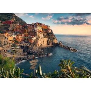 Ravensburger Puzzle Comer See, Italien – 500 Teile Puzzle für Erwachsene(Cinque Terre)