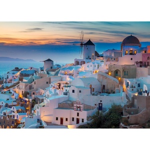 Ravensburger Puzzle Comer See, Italien – 500 Teile Puzzle für Erwachsene(Santorini)
