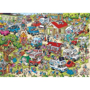 Ravensburger Puzzle Der Campingplatz 1.000 Teile(Antik)