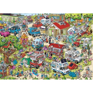 Ravensburger Puzzle Der Campingplatz 1.000 Teile(Modern)