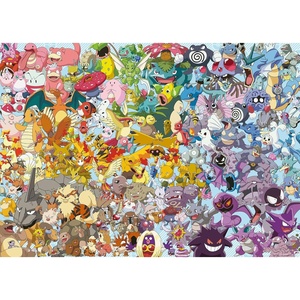 Ravensburger Puzzle Die Pokémon im Stadion – 500 Teile Puzzle(Challenge Pokémon)