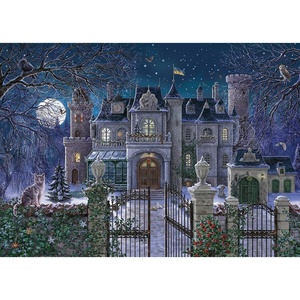 Ravensburger Puzzle Die Weihnachtsvilla – 1000 Teile Puzzle für Erwachsene(Scenic)