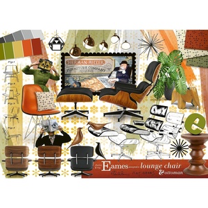 Ravensburger Puzzle Eames Design Klassiker – 1000 Teile Puzzle(Modern)
