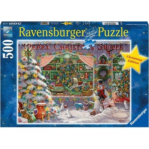 Ravensburger Puzzle Es weihnachtet sehr – 500 Teile Puzzle für Erwachsene(Antik)