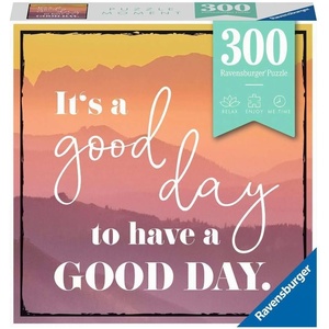 Ravensburger Puzzle Green – 300 Teile Puzzle für Erwachsene(Good Day Puzzle mit 300 Teilen)