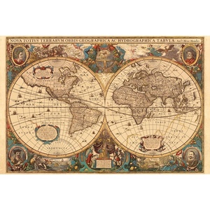 Ravensburger Puzzle Historische Weltkarte – 5000 Teile Puzzle(Mehrfarbig)