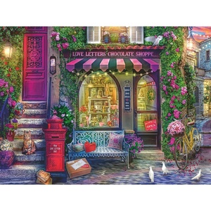 Ravensburger Puzzle Liebesbriefe und Schokolade – 1500 Teile Puzzle(Antik)