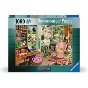 Ravensburger Puzzle My Haven No 8,Garden.Shed 1.000 Teile(Modern)