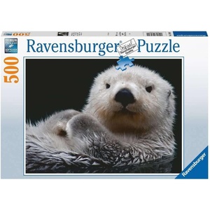 Ravensburger Puzzle Süßer Kleiner Otter – 500 Teile Puzzle für Erwachsene(Klassisch)