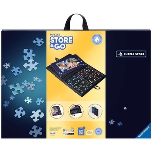 Ravensburger Store & Go – Puzzle-Sortierschale und Puzzleunterlage in einem(Single)