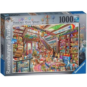 Ravensburger The Fantasy Toy Shop 1000 Teile Puzzle für Erwachsene – 12000006 – Handwerkswerkzeuge, Made in Germany, jedes Teil zusammen(whimsical)